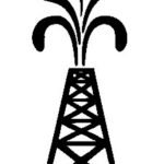 Oil derrick drawing