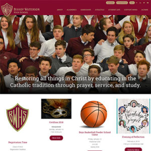 Watterson website homepage