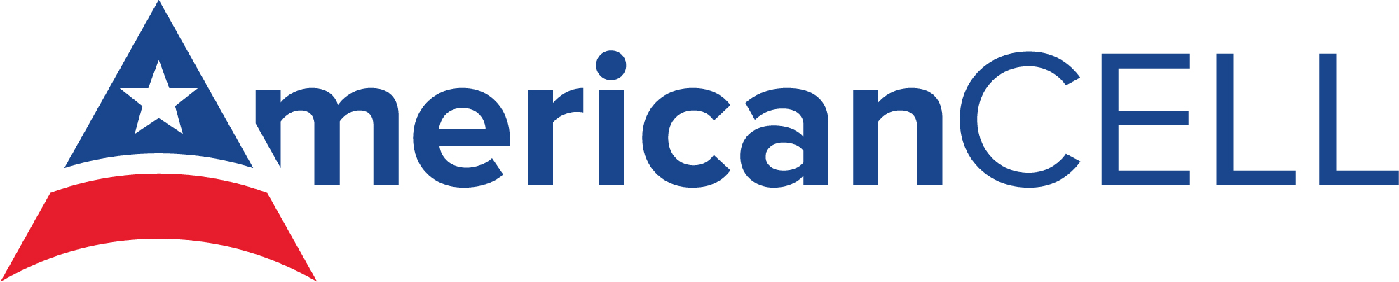 Horizontal American Cell company logo