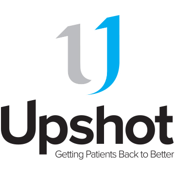 Upshot logo and tagline