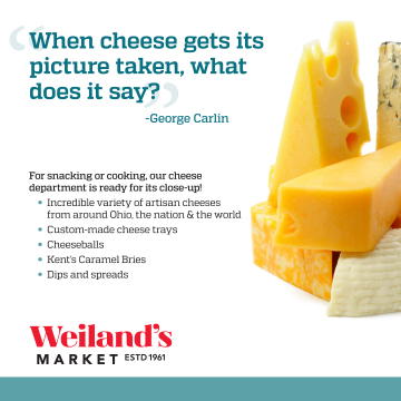 Weiland's cheese print ad