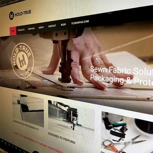 Hold True Website Design